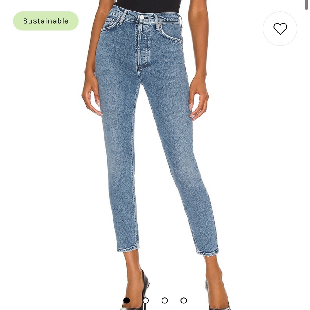 Agolde Nico High Rise Slim Jeans